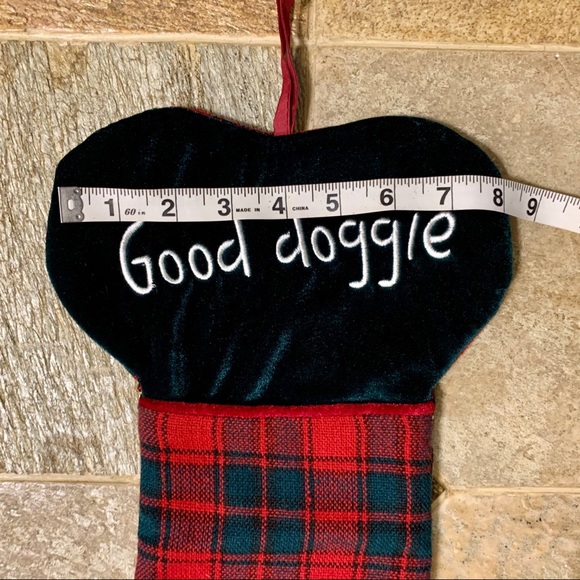 3/$20 Good Doggie Christmas Stocking - Picture 4 of 8